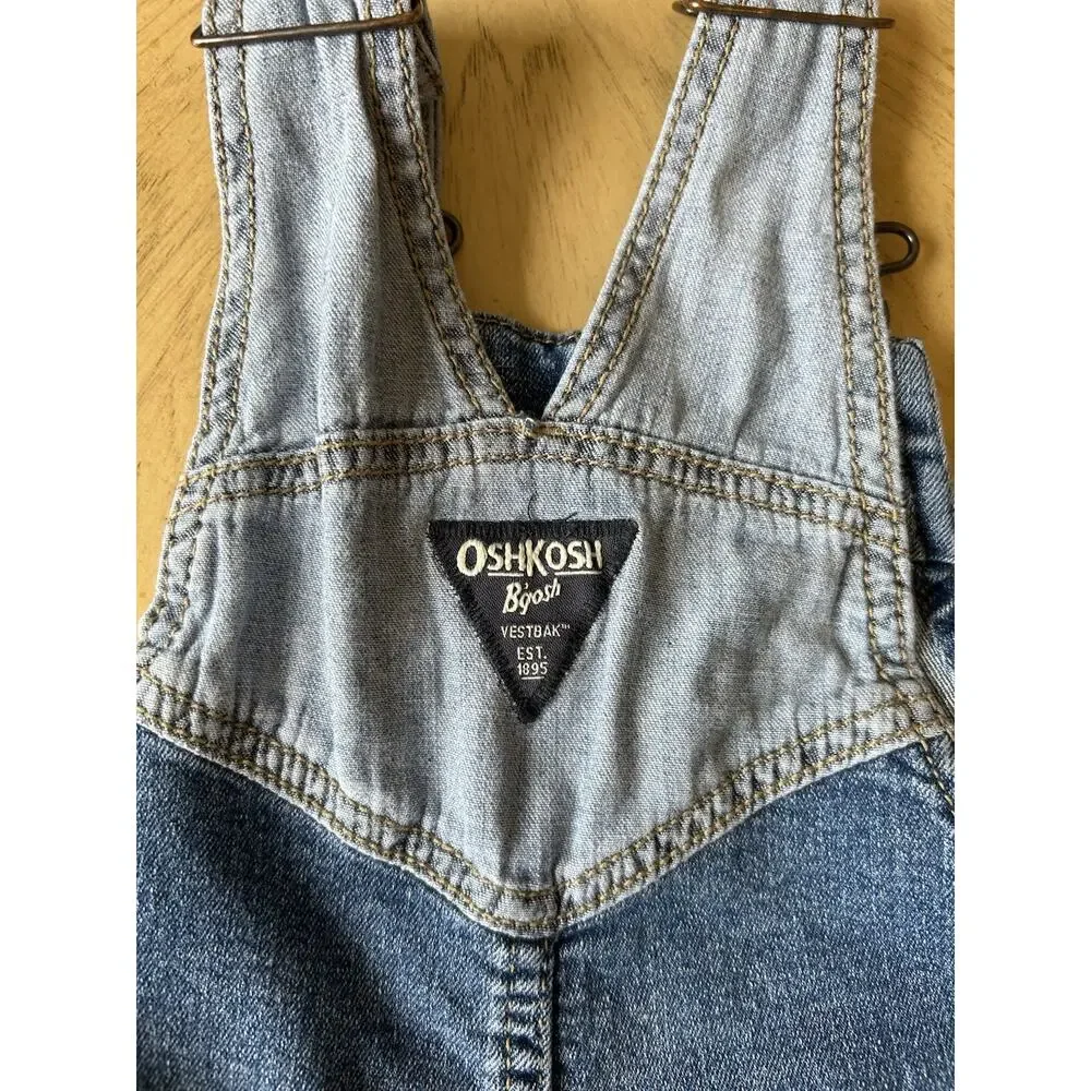 VTG OshKosh Overalls Vestbak Bib B’GOSH 2 Colors Kids Toddler 2T Boys USA